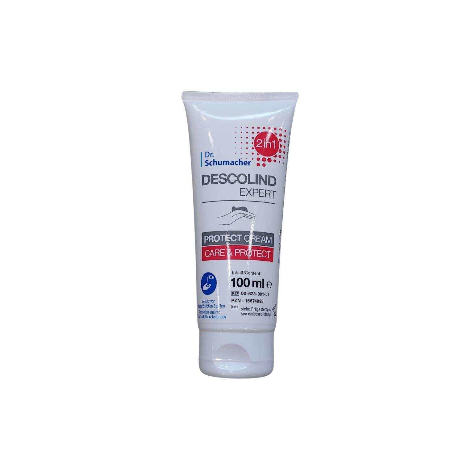 Descolind Expert Protect Cream, 2 in 1 Hautschutz für empfindliche Hände - 100 ml
